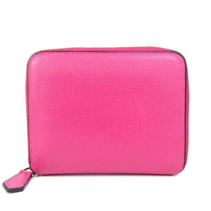 ラルコバレーノ 二つ折り財布 ウォレット ブランド 小物 イタリア製 レディース ピンク L'arcobaleno_画像1