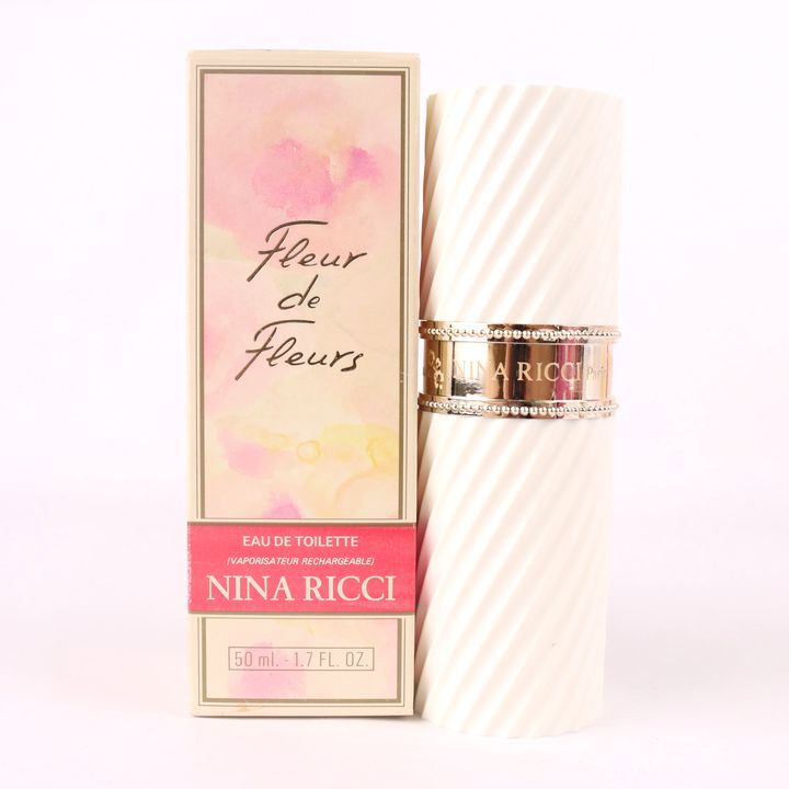 ニナリッチ 香水 フルールドフルール オードトワレ EDT 若干使用 フレグランス レディース 50mlサイズ NINA RICCI_画像1