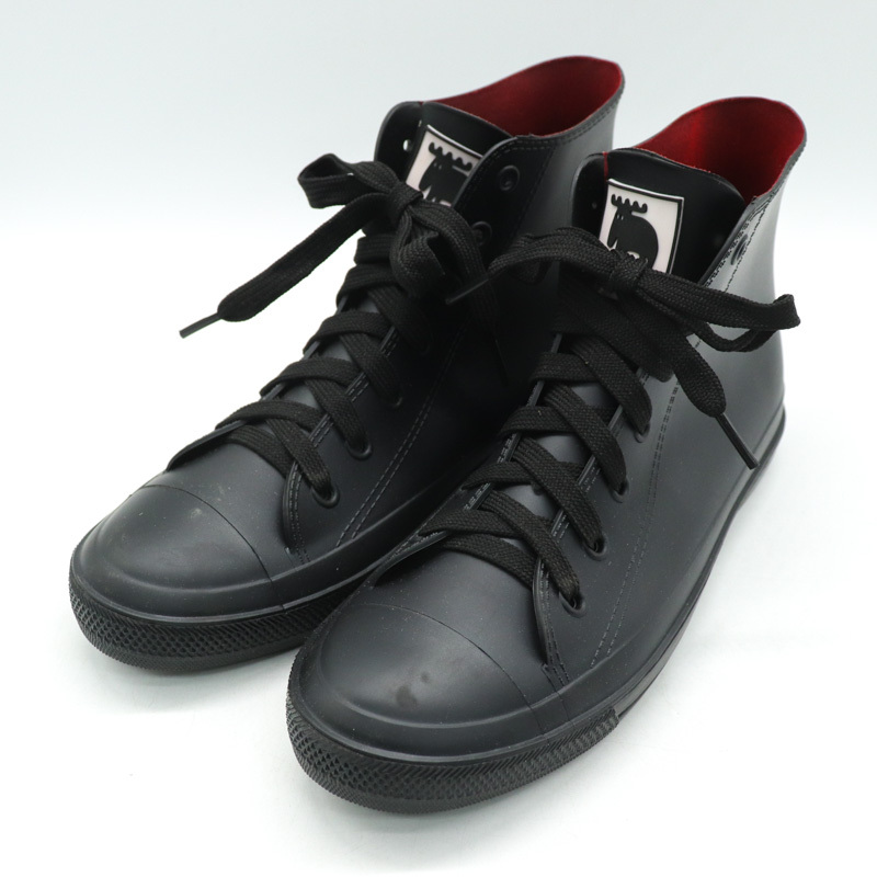 モズ レインシューズ レインスニーカー ブランド 靴 シューズ 黒 レディース LLサイズ ブラック moz_画像1