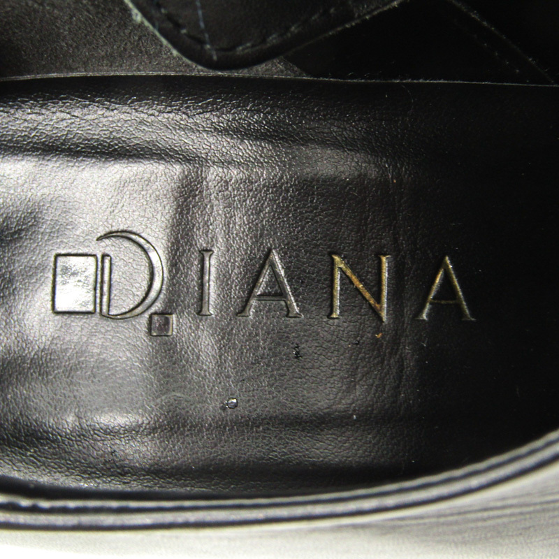 ダイアナ ブーティ ハイヒール ブランド 靴 シューズ 日本製 黒 レディース 22サイズ ブラック DIANA_画像3