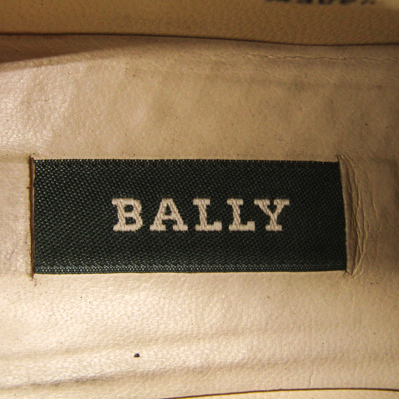 バリー ドレスシューズ ストレートチップ ブランド 靴 シューズ イタリア製 黒 レディース 37サイズ ブラック BALLY_画像3