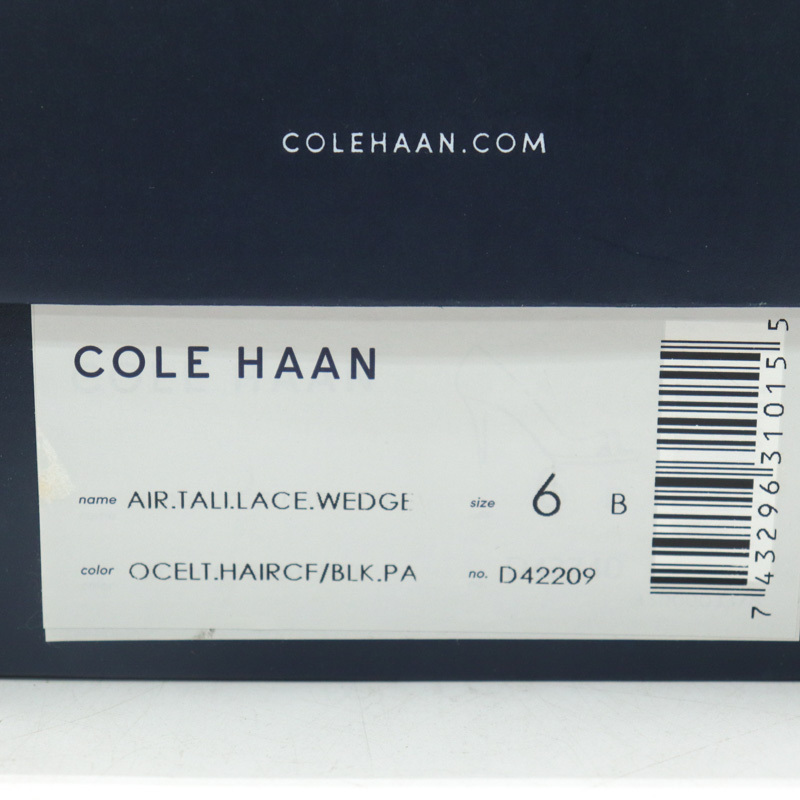 コールハーン パンプス ラウンドトゥ ウエッジソール ブランド 靴 シューズ レディース 6サイズ ベージュ COLE HAAN_画像4