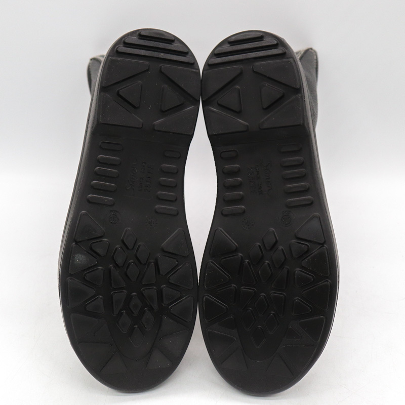 シモン ワークブーツ 安全靴 美品 幅広 3E 靴 シューズ 黒 メンズ 25.5サイズ ブラック Simon_画像6