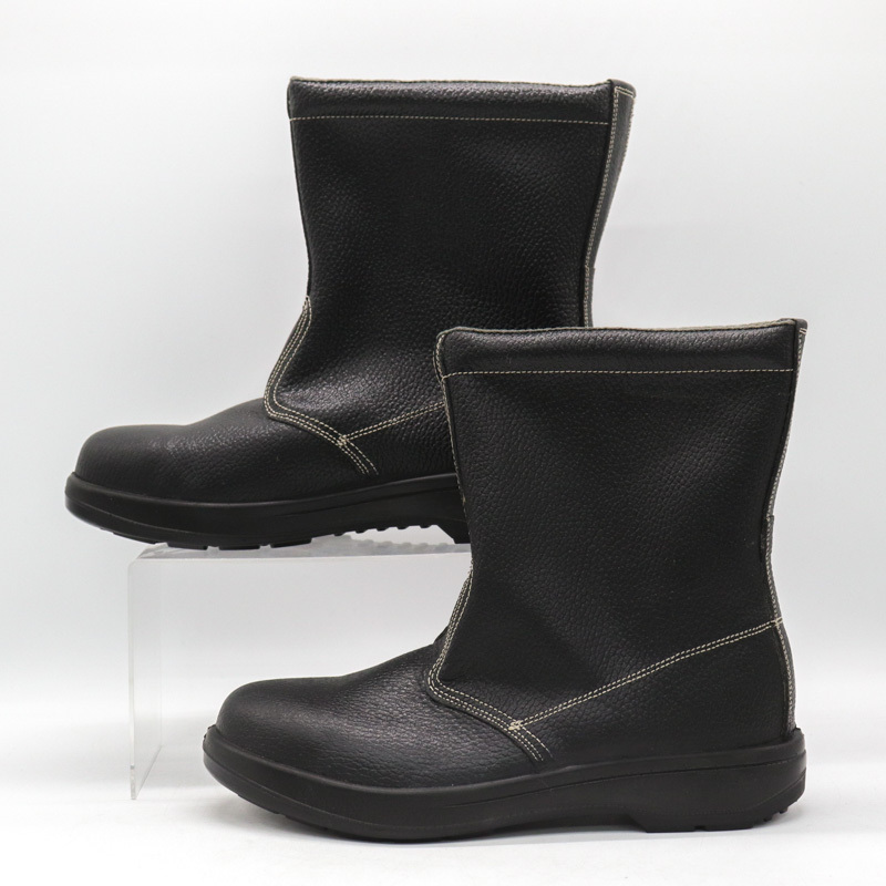 シモン ワークブーツ 安全靴 美品 幅広 3E 靴 シューズ 黒 メンズ 25.5サイズ ブラック Simon_画像7