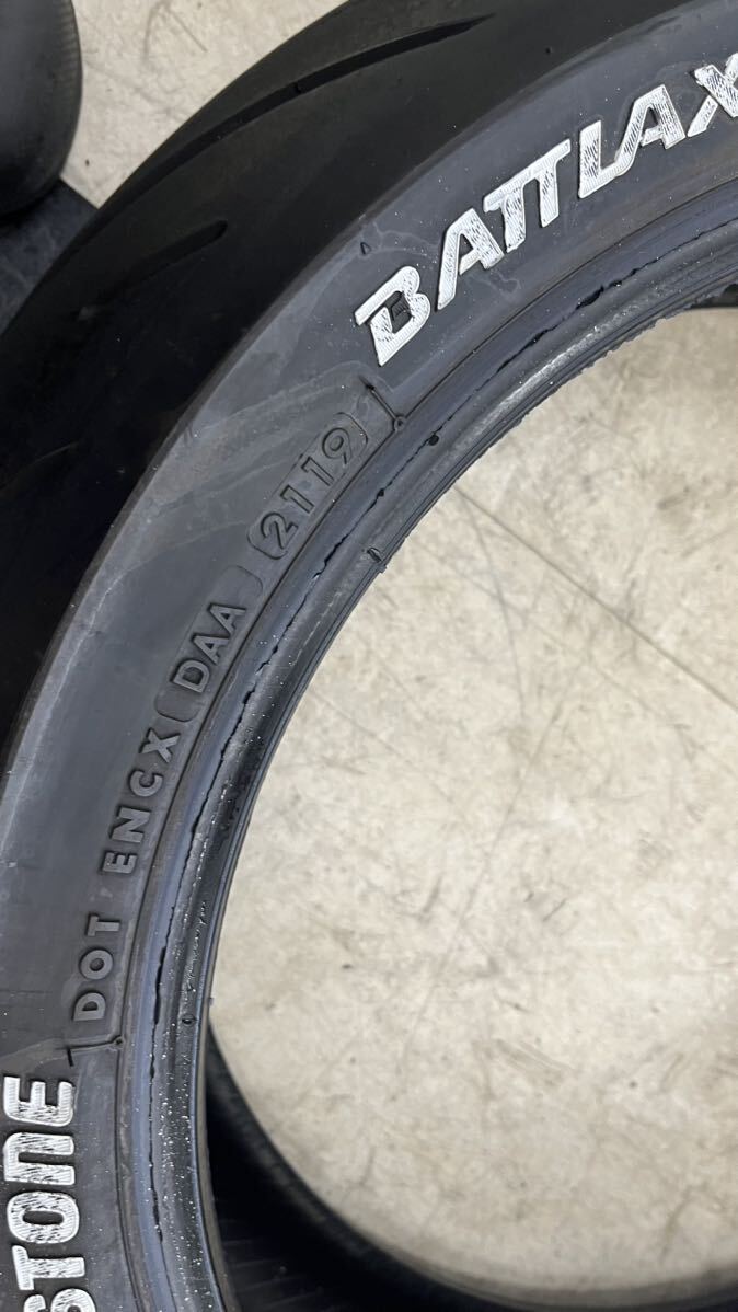 BRIDGESTONE S22 120-190/55 セットの画像5