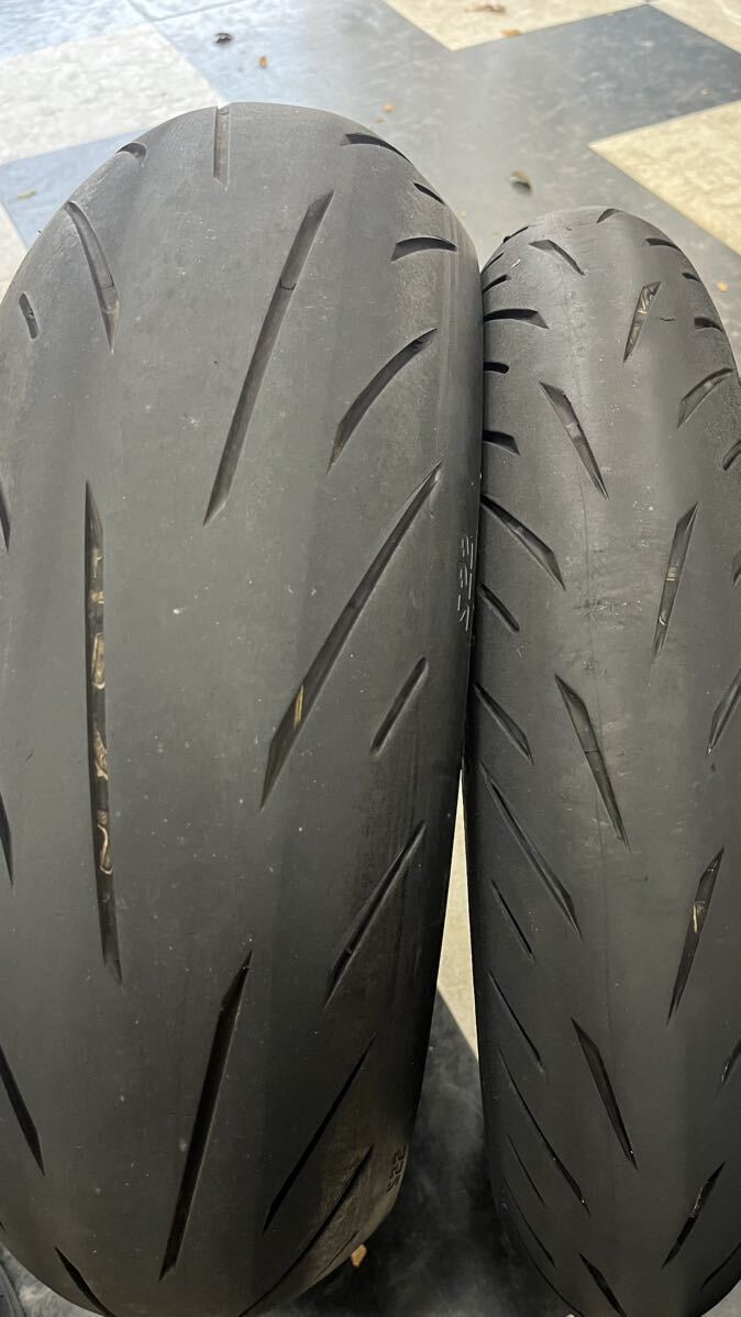 BRIDGESTONE S22 120-190/55 セットの画像1