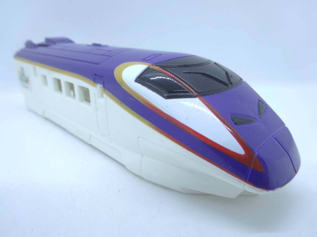 プラレール 交換部品 E3系新幹線 つばさ 2000番代 新塗装 先頭車カバー USED_画像1