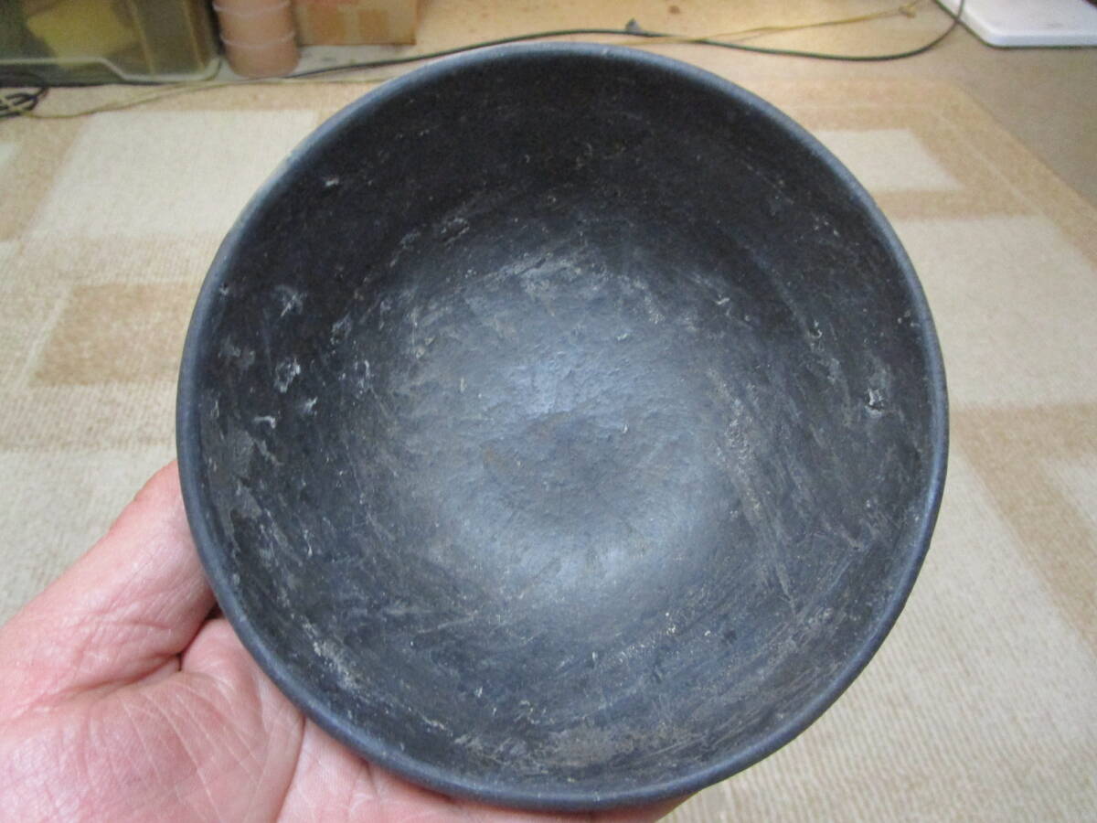 発掘品　出土品　収集家所蔵品　土器　須恵器　土師器　食器　椀　茶碗　直径約14.1cm高さ約4.8cm　追加画像有り　ヤマト着払い発送_画像3