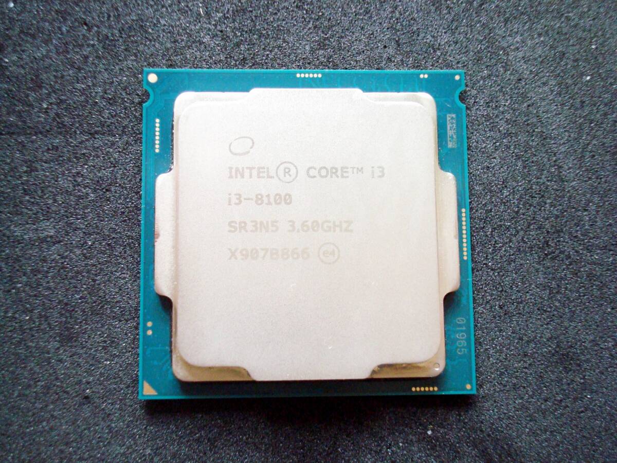 Intel Core i3-8100 SR3N5 3.60GHz LGA1151 CPUの画像1