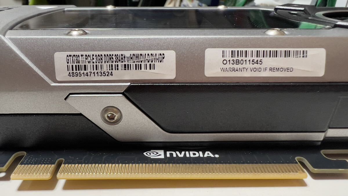 【ジャンク品】NVIDIA GTX 780Ti GEFORCE グラフィックボード _画像2