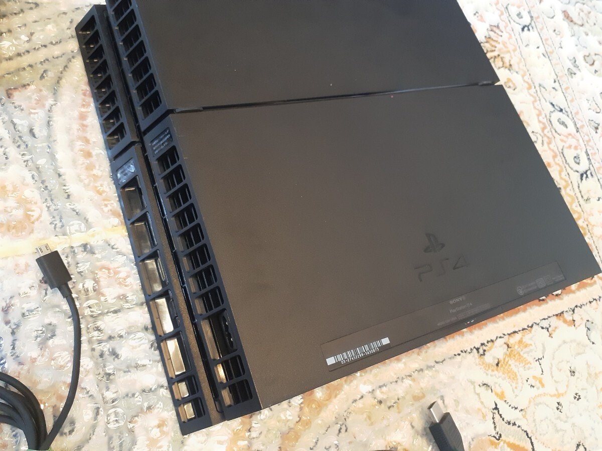 FW8.00 rare PS4 CUH-1200A body complete set free shipping operation goods 500GB jet black SONY PlayStation 