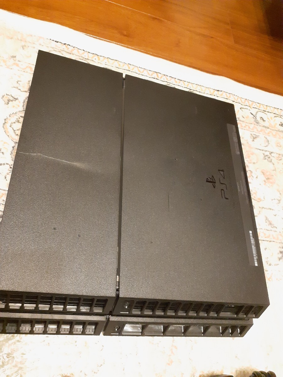 ダウンロードゲーム付き  ps4 CUH-1200A 本体一式 バイオハザード４ 等 送料無料  動作品  ブラック  PlayStationの画像9