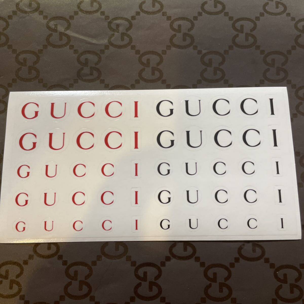 GUCCI ノベルティ ネイルシール_画像3