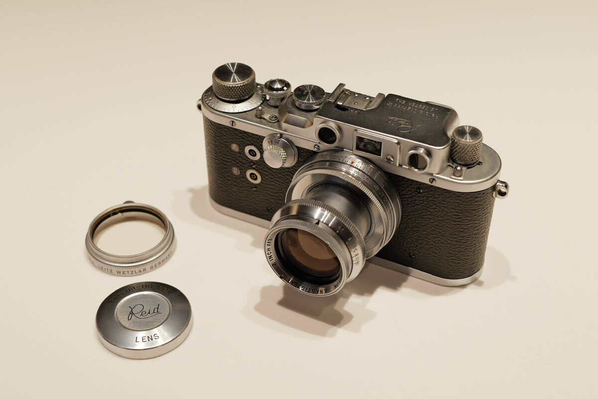 REID Ⅲ + Taylor Hobson 2 inch Anastigmat f2.0/50mm Leica Sigrist フィルムカメラ レンジファインダー ライカ ビンテージ バルナックの画像1