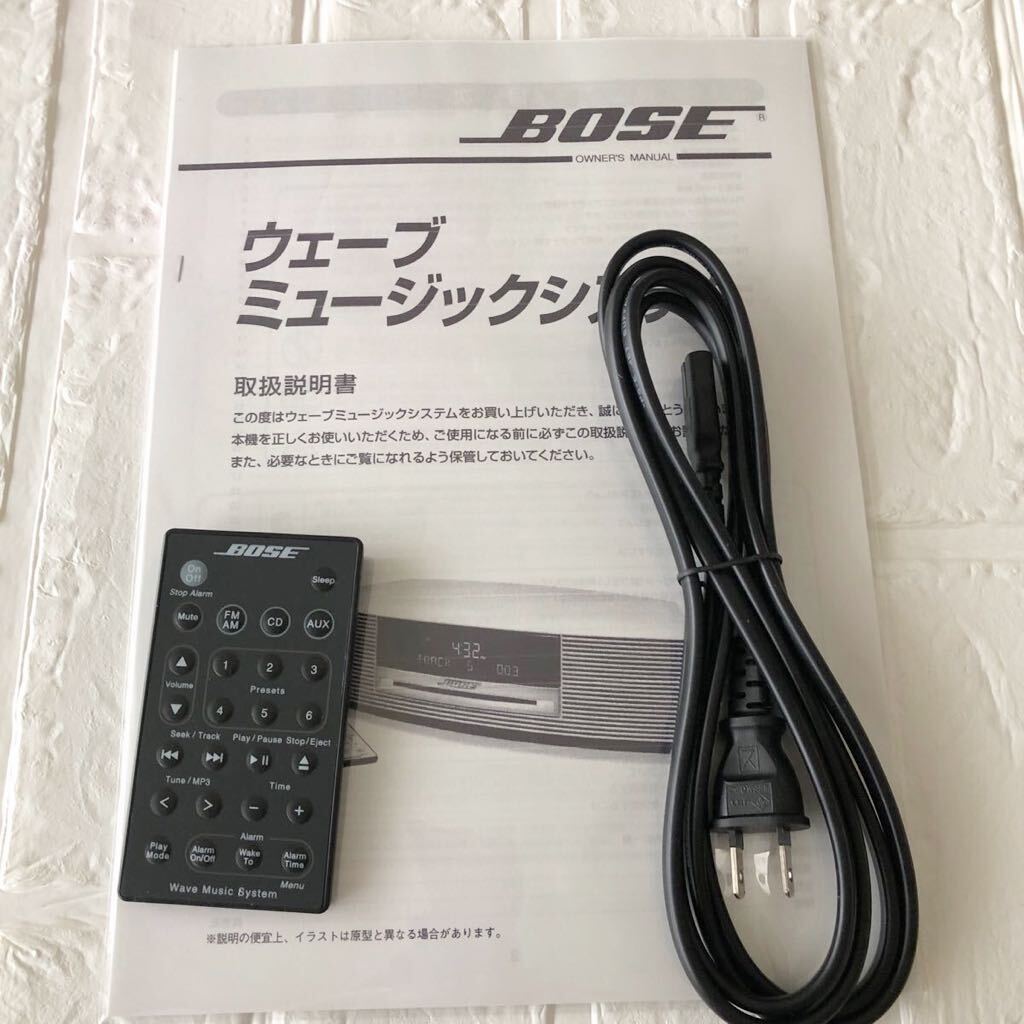 【送料無料】BOSE Wave Music System AWRCCC リモコン付_画像7