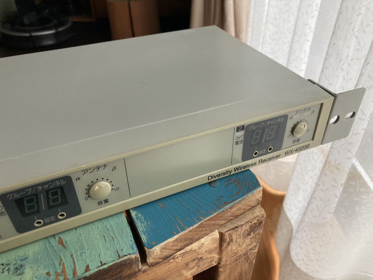 【中古：難あり品】Panasonic 800MHz B帯ワイヤレスレシーバー WX-4020Bの画像6