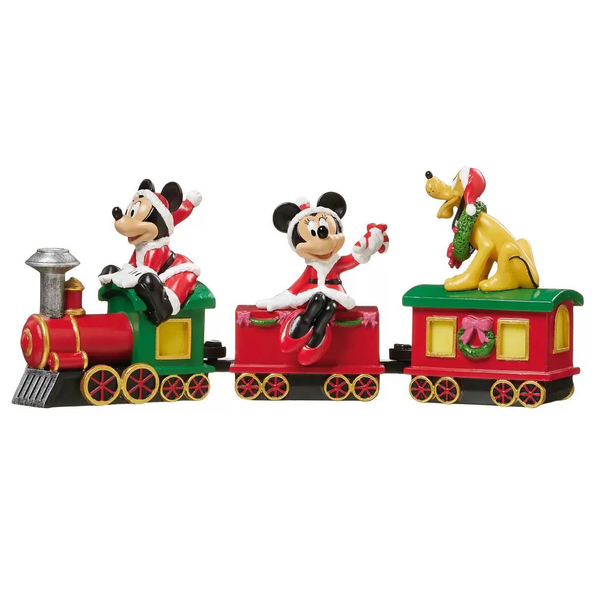 Disney ディズニークリスマスビレッジ13ピースセット　ミッキーマウス　ミニー　プルート　グーフィー　ドナルドダック　デイジー