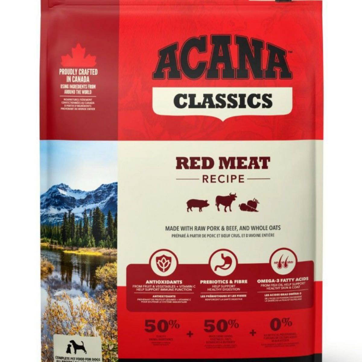 日本正規品　ACANA CLASSIC アカナクラシック ドッグフード　レッドミートレシピ 9.7kg