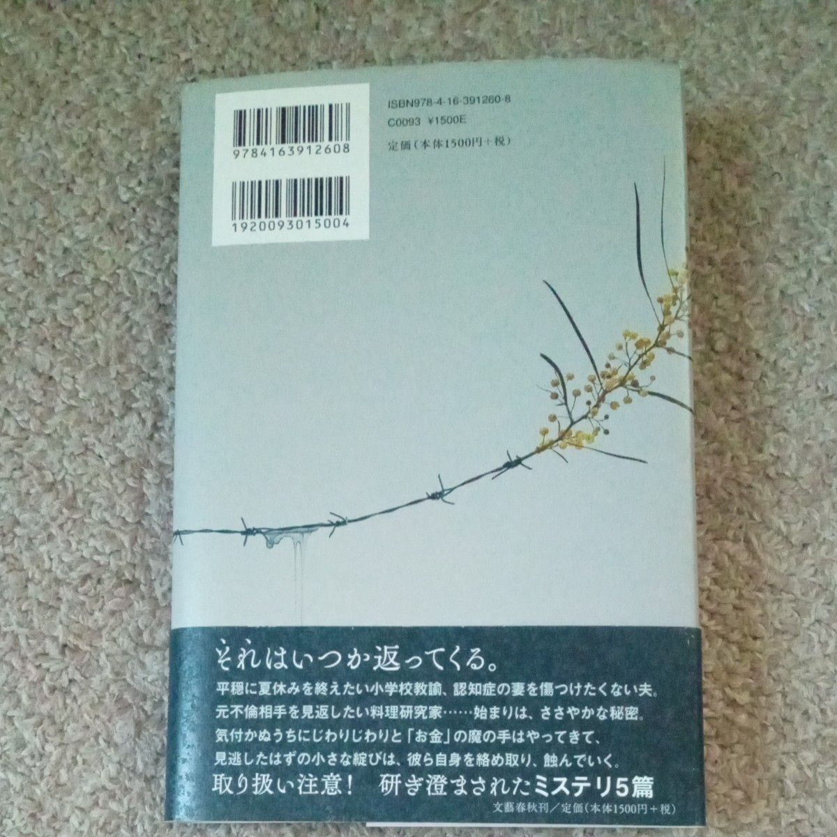 汚れた手をそこで拭かない 芦沢央／著