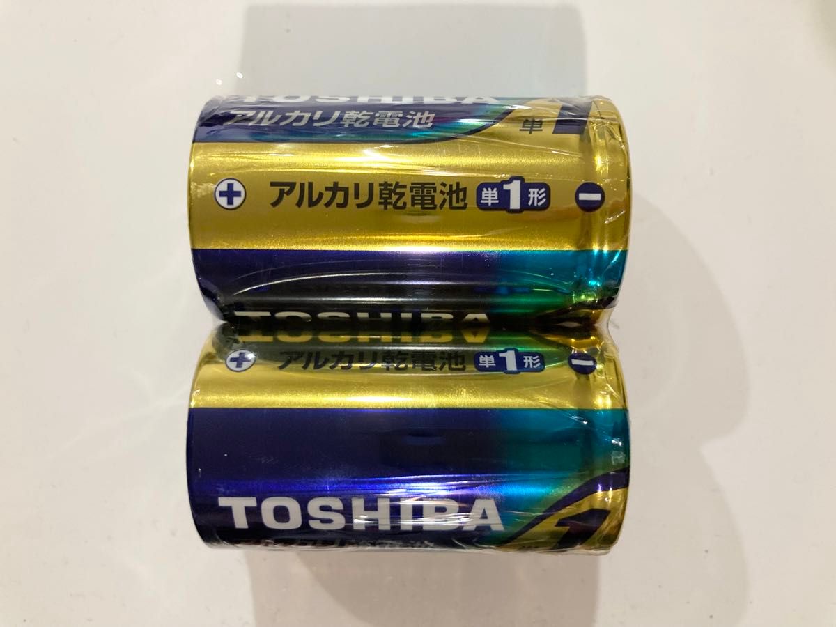 アルカリ乾電池 単1電池 単一電池 TOSHIBAアルカリ乾電池 単一