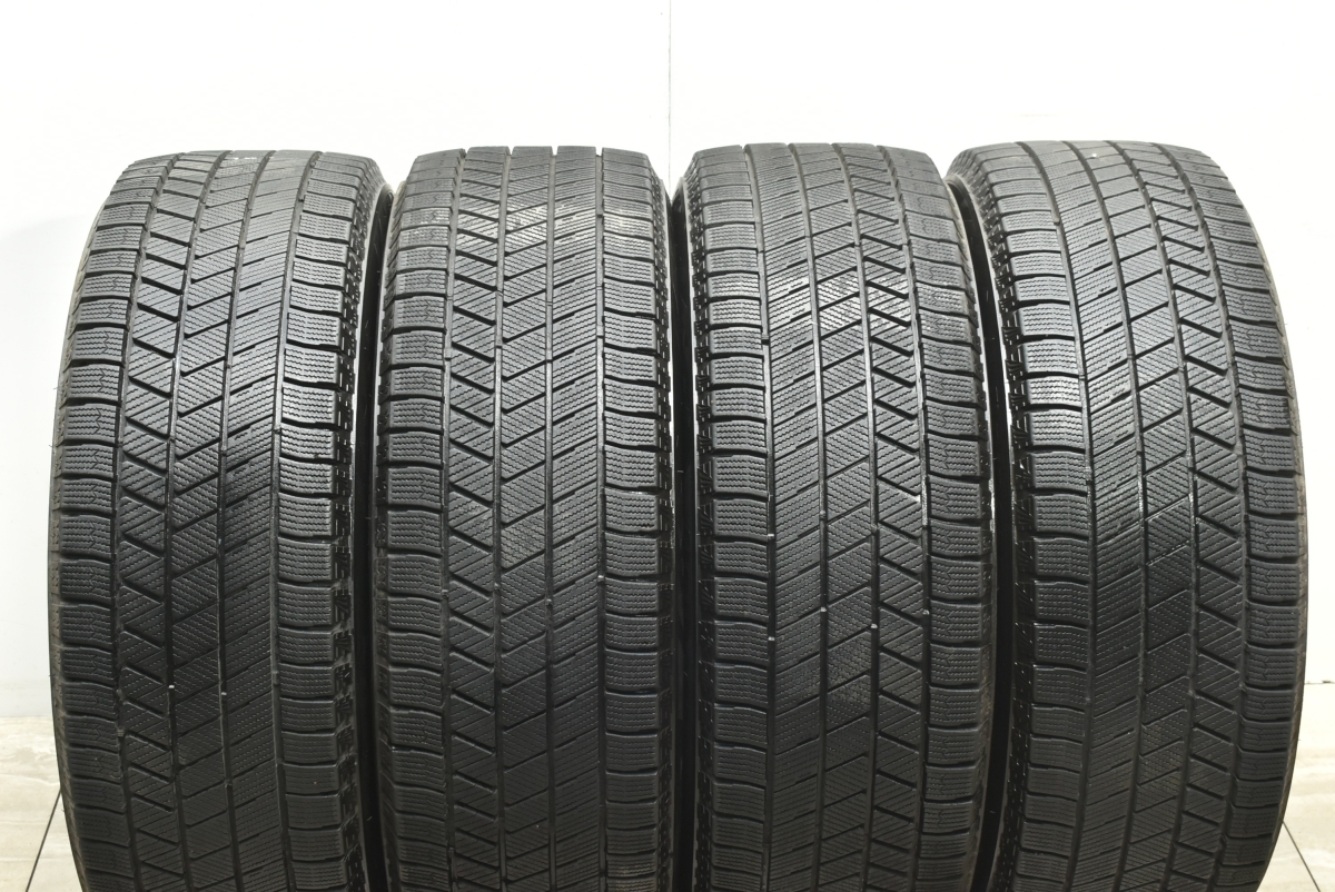 【バリ溝 美品】B-WIN ヴェノーザ10 18in 7.5J +38 PCD114.3 ブリヂストン ブリザック VRX3 215/55R18 CX-30 MX-30 C-HR ヤリスクロス UX_画像8