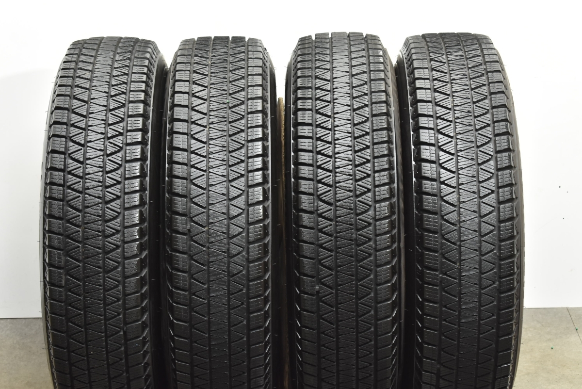 【バリ溝】DEAN 16in 5.5J +20 PCD139.7 ブリヂストン ブリザック DM-V3 175/80R16 JB64 JA23 JA12 JA11 ジムニー 交換用 スタッドレスの画像7