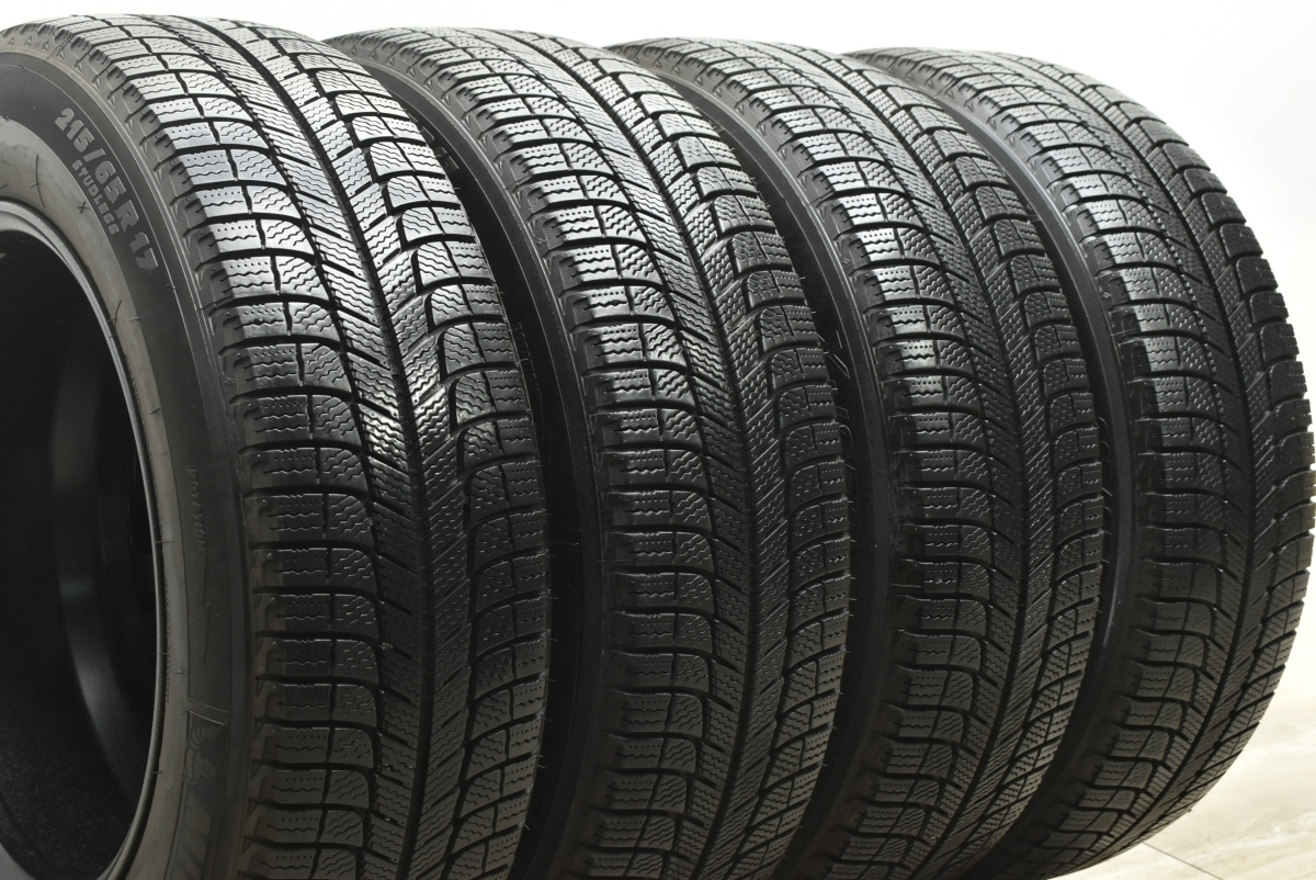 【バリ溝】ユーロデザイン 17in 7.5J +45 PCD108 ミシュラン X-ICE XI3 215/65R17 プジョー 3008 4008 5008 シトロエン C5 エアクロス_画像7