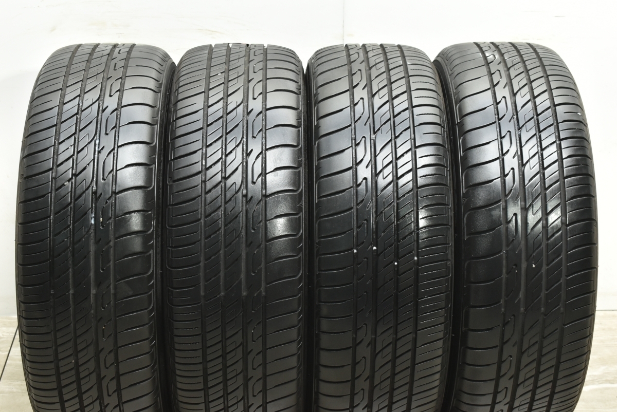 【バリ溝】トヨタ ウィッシュ 純正 16in 6J+45 PCD100 OVERTAKE RVII 195/60R16 プリウス アリオン カルディナ 流用に ノーマル戻しにの画像8