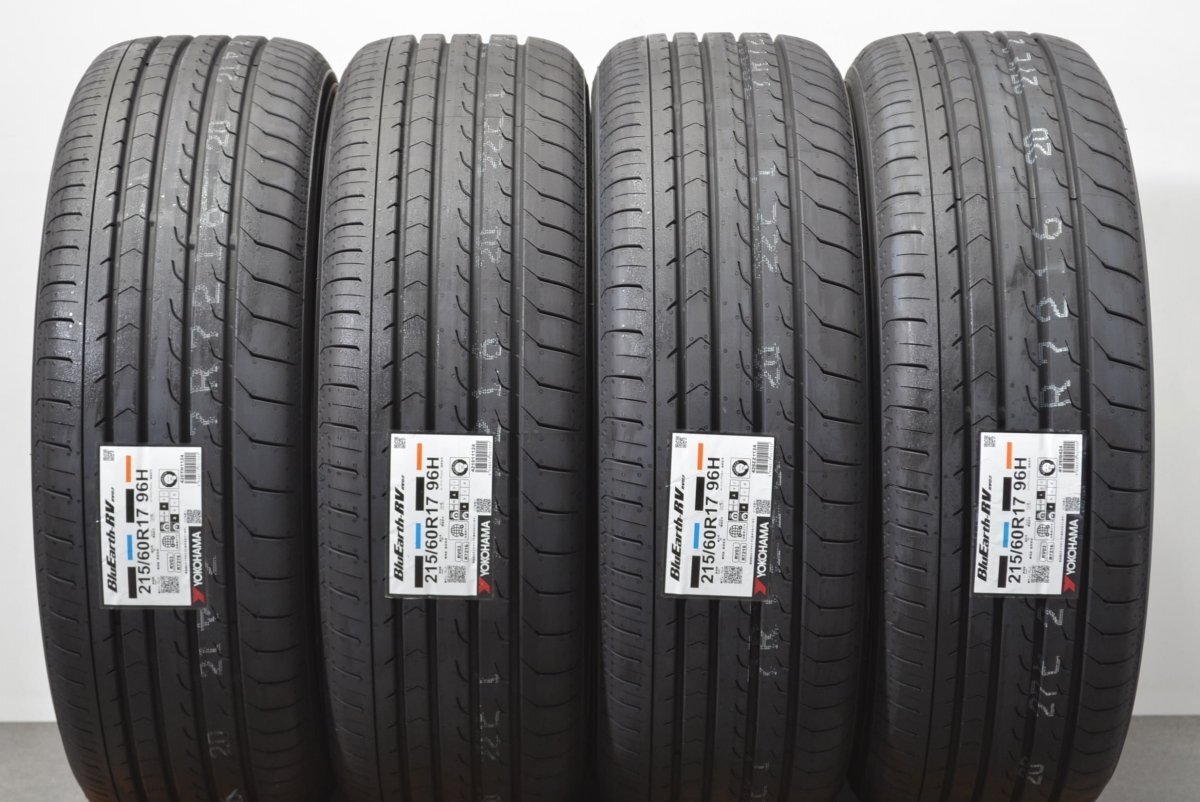 【1円～】【2024年製 未使用品】ヨコハマ ブルーアースRV RV03 215/60R17 4本セット 交換用 C-HR エスティマ アルファード ヴェルファイア_画像3