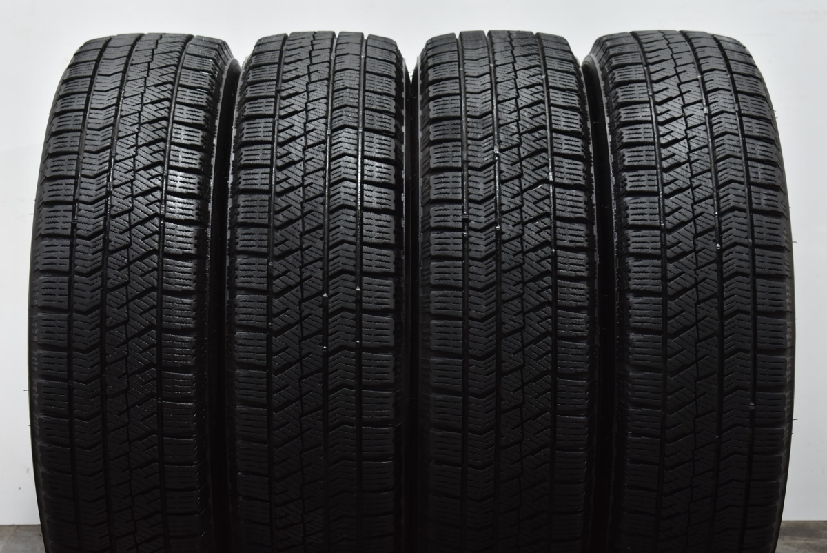 【良好品】LEBEN 14in 4.5J +45 PCD100 ブリヂストン ブリザック VRX2 155/65R14 N-BOX N-ONE デイズ アルト ワゴンR タント ムーヴ ミラ_画像9