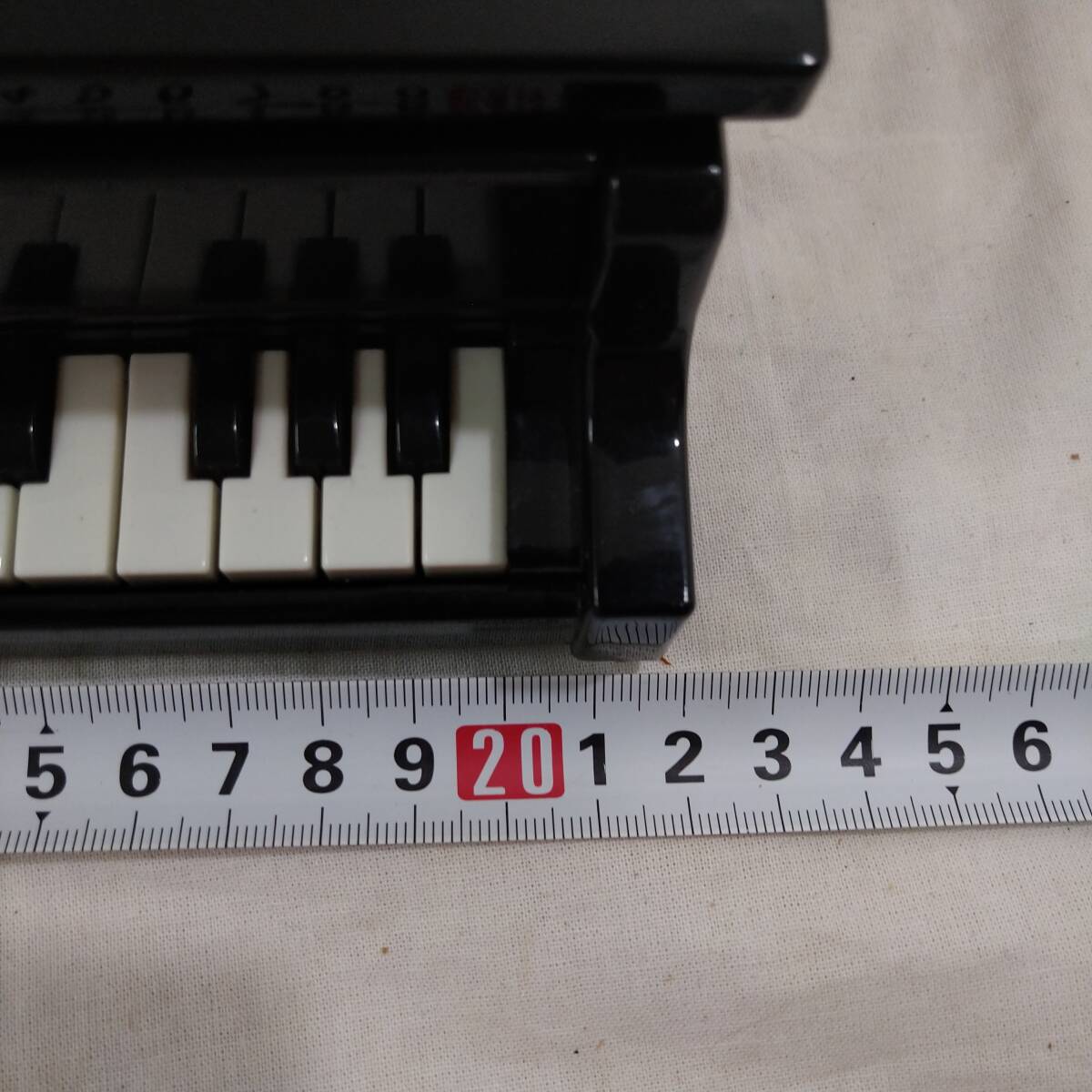 [ rare ] details unknown Mini piano battery type [ musical instruments omo tea toy keyboard interior grand piano music intellectual training stylish dressing up ]
