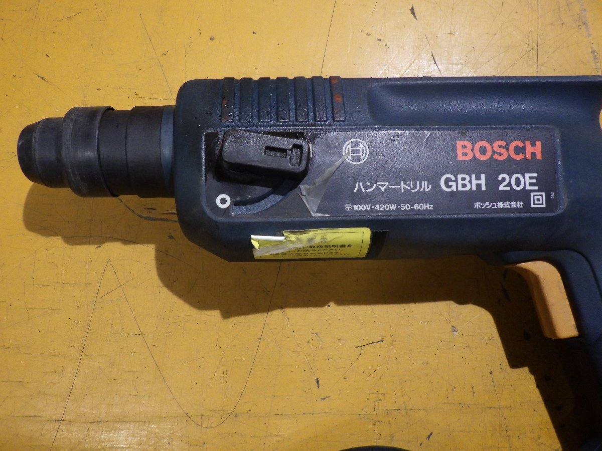 【BOSCH/ボッシュ】ハンマードリル■GBH20E■おまけ■中古_画像3