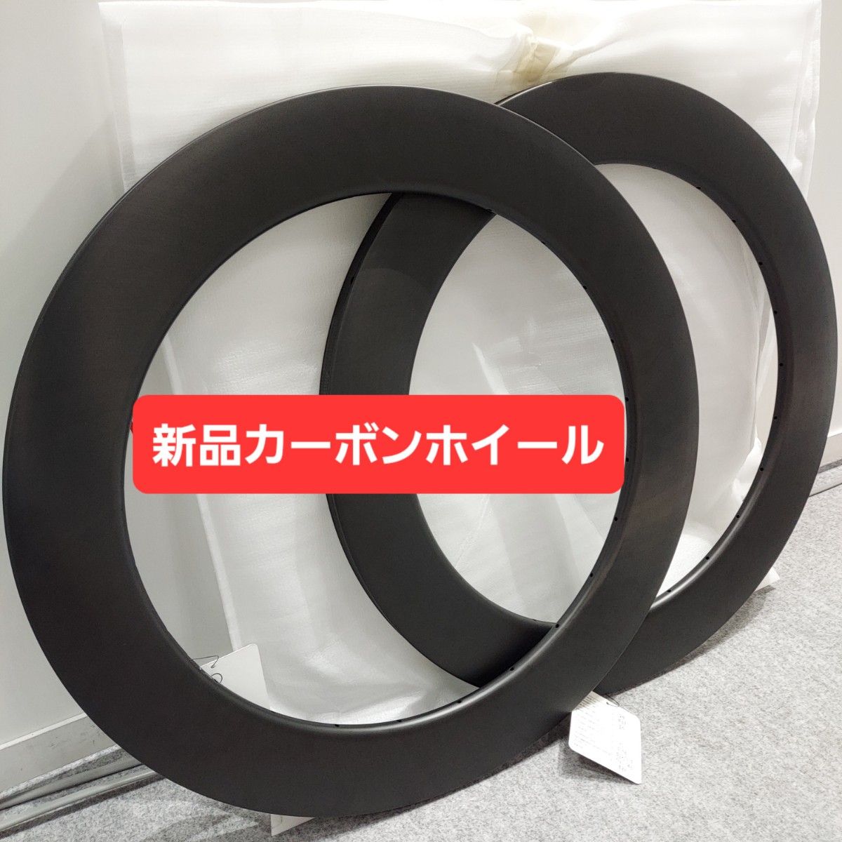 ディスクロードバイク用カーボンホイールリム80mm片側1個 jin様 ディスクロードバイク用カーボンホイールリム80mm片側1個 jin様