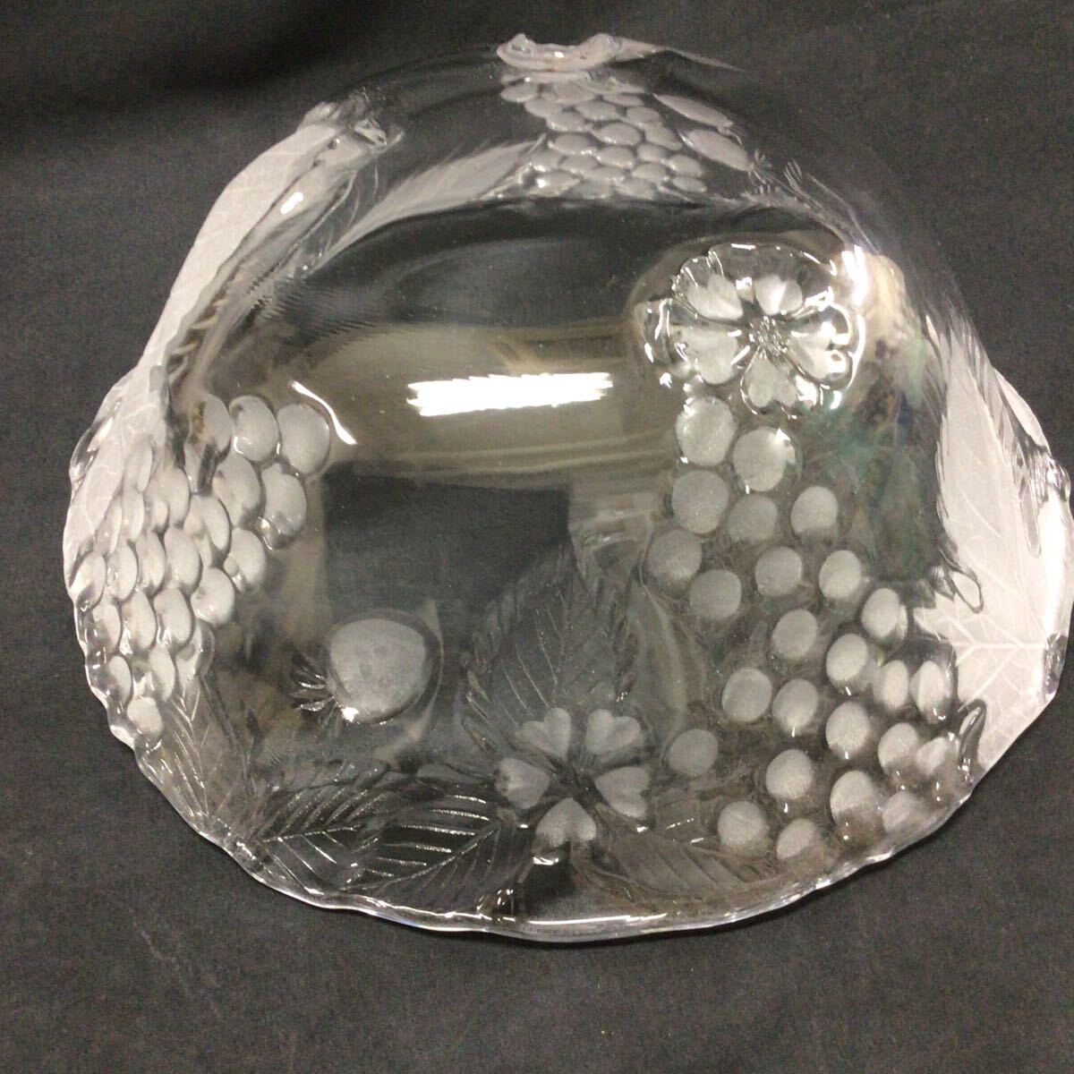 ガラス サラダボウル 日本製 曽我ガラス ガラス製 食器 器 硝子 ボウル レトロ の画像5
