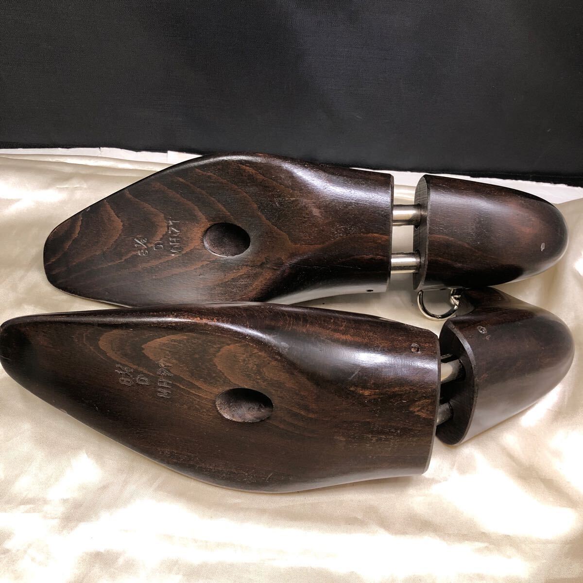 シューツリー 3組セット GAZIANO&GIRLING ガジアーノ＆ガーリング シューキーパー 木製 紳士靴用 メンズシューズ用 サイズ8 1/2 サイズ9の画像6