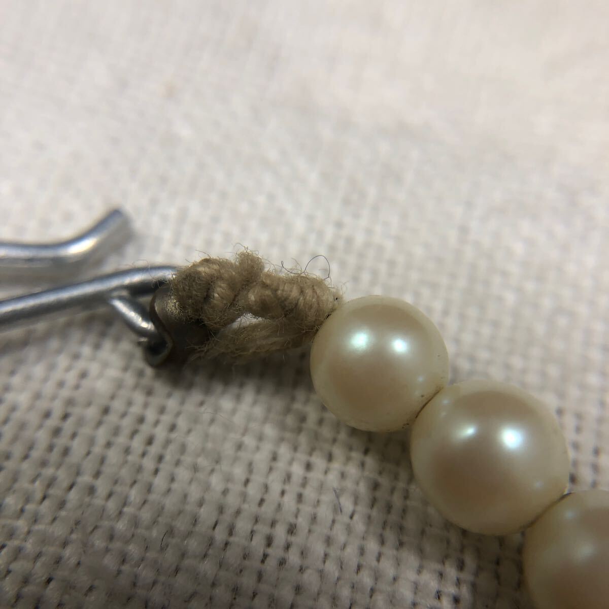 羽織紐 和装小物 3点セット 着物用 真珠 パール シェル_画像10