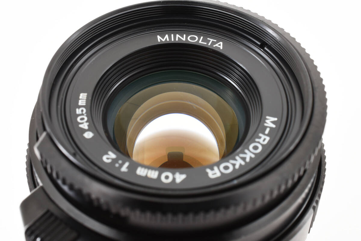 ミノルタ MINOLTA M-ROKKOR-QF 40mm F2 Mマウント 清潔感溢れる綺麗な外観！光学力ビ、クモリなし！の画像10