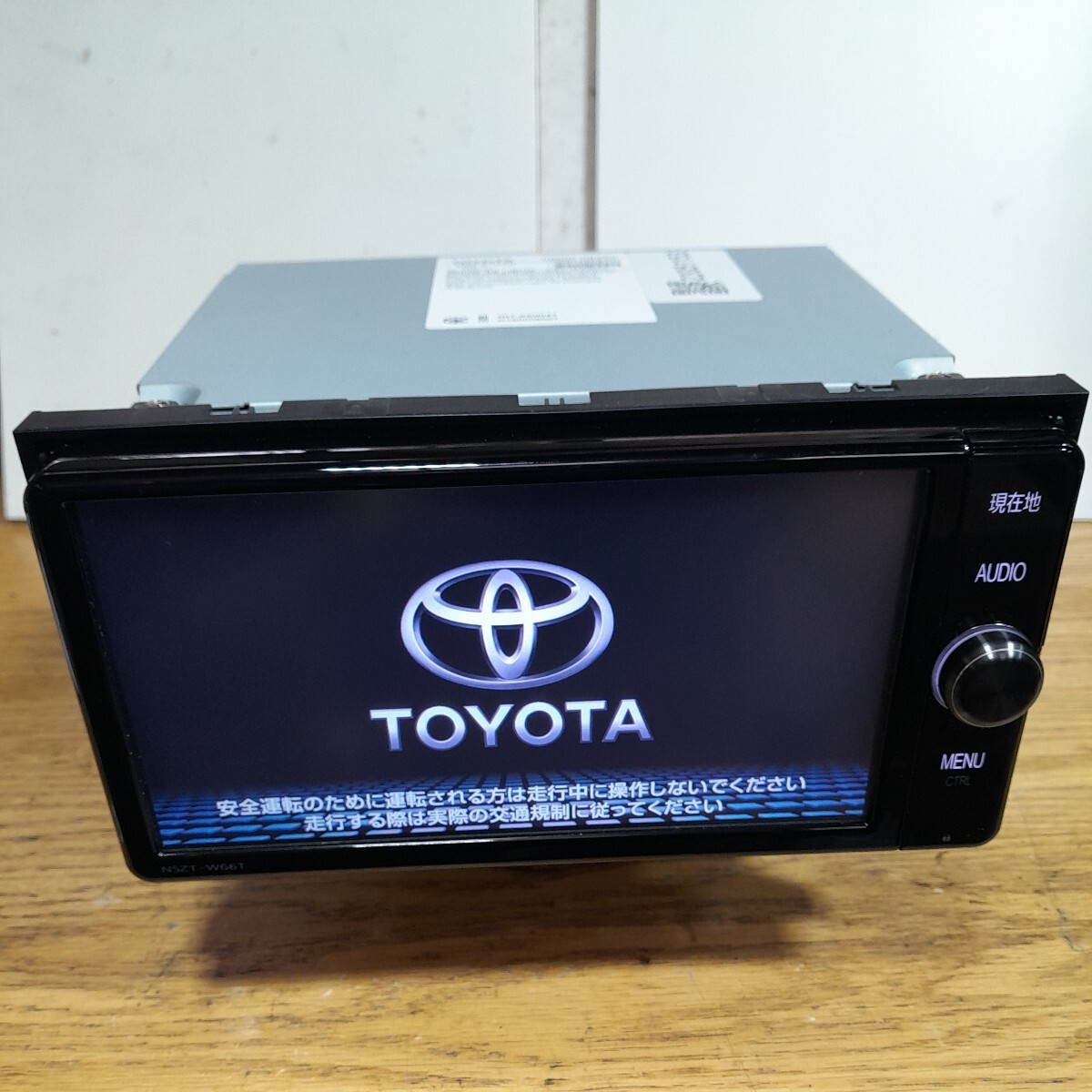  Toyota оригинальная навигация NSZT-W66T 2017 год осенний выпуск карта данные ( контрольный номер :23051153)