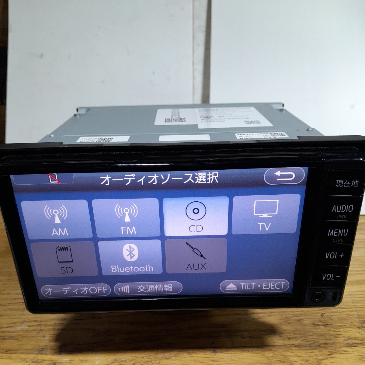  Toyota оригинальная навигация NSCD-W66 2018 год весна версия раз карта данные ( контрольный номер :23052018)