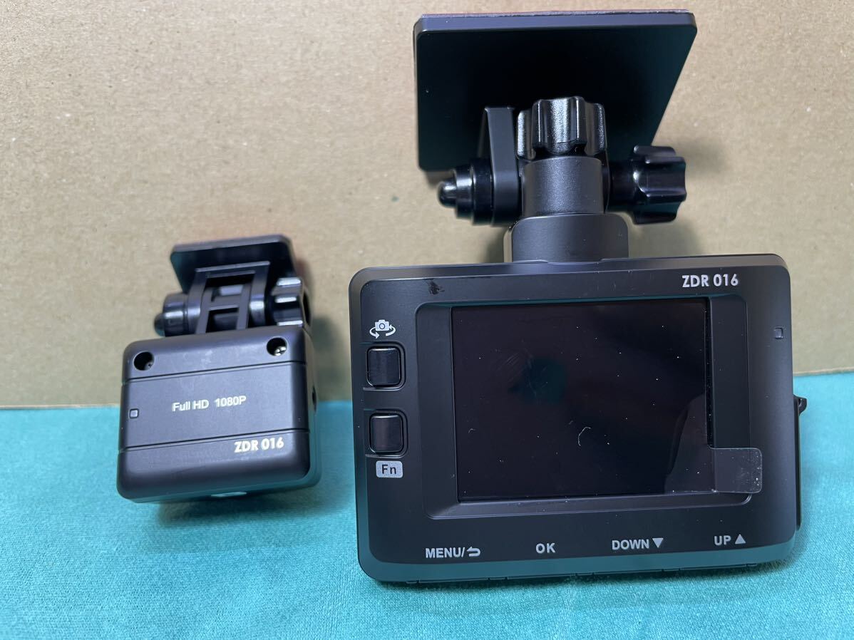 コムテック ドライブレコーダー COMTEC ZDR 016前後2カメラ の画像5