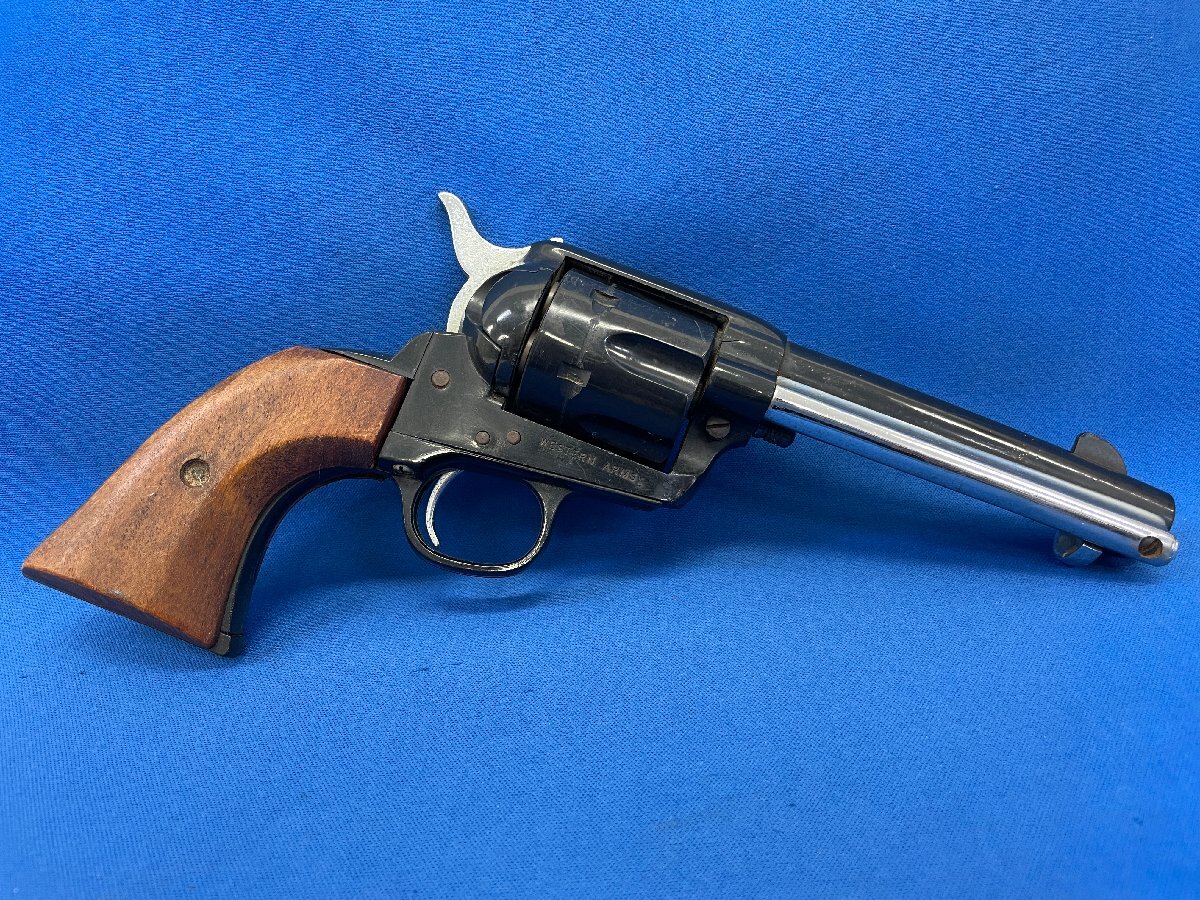 ・WESTERN ARMSウエスタンアームズ COLT SINGLE ACTION ARMY 45 コルト45 モデルガン 動作未確認 現状品 トイガン ミリタリーの画像3