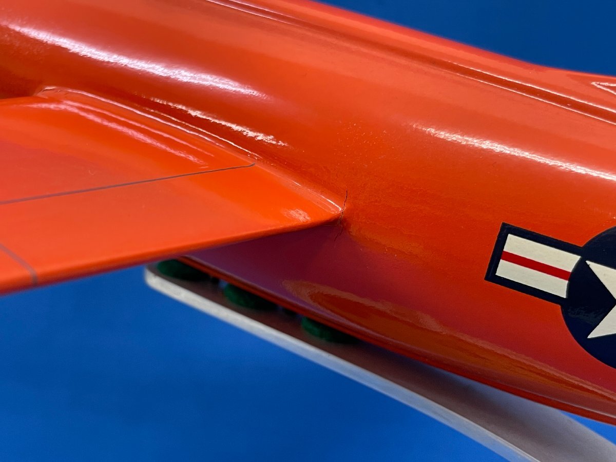 美品/希少】BELL ベルX-1 グラマラス グレニス 航空機 模型 美品/希少】BELL ベルX-1 グラマラス グレニス 航空機 模型