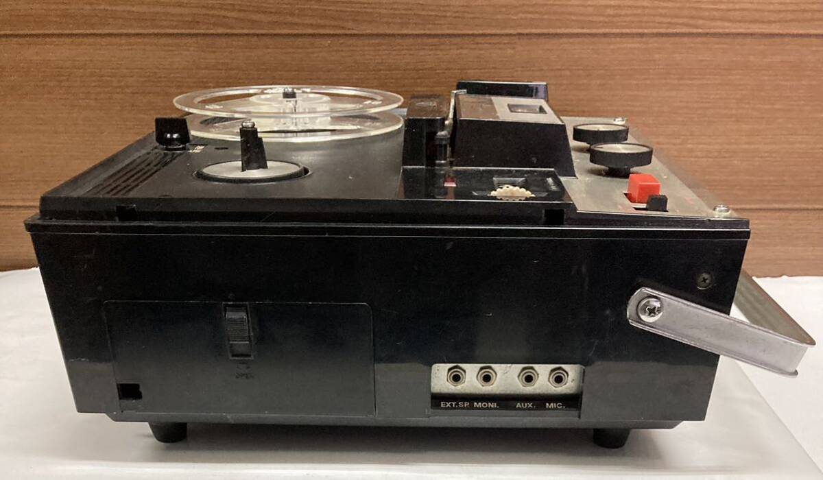 TOSHIBA 東芝 テープレコーダー ♪ College Ace GT-630 オープンリールテープレコーダー 昭和レトロ 日本製 通電確認済_画像4