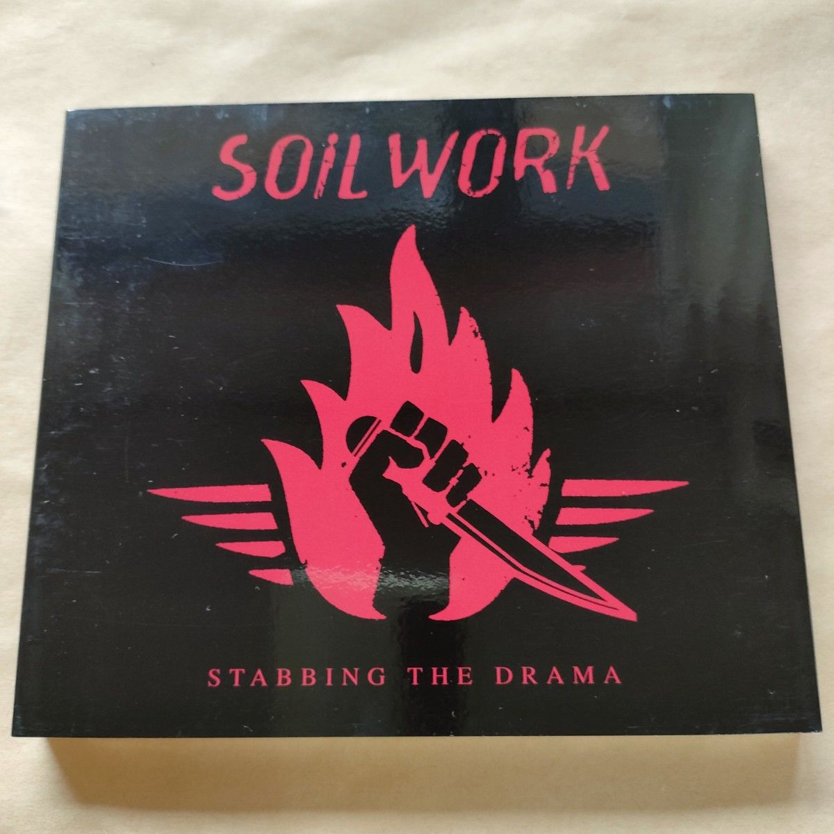 中古CD SOILWORK / ソイルワーク『Stabbing The Drama』国内盤/帯無し/紙ケース付き【1226】