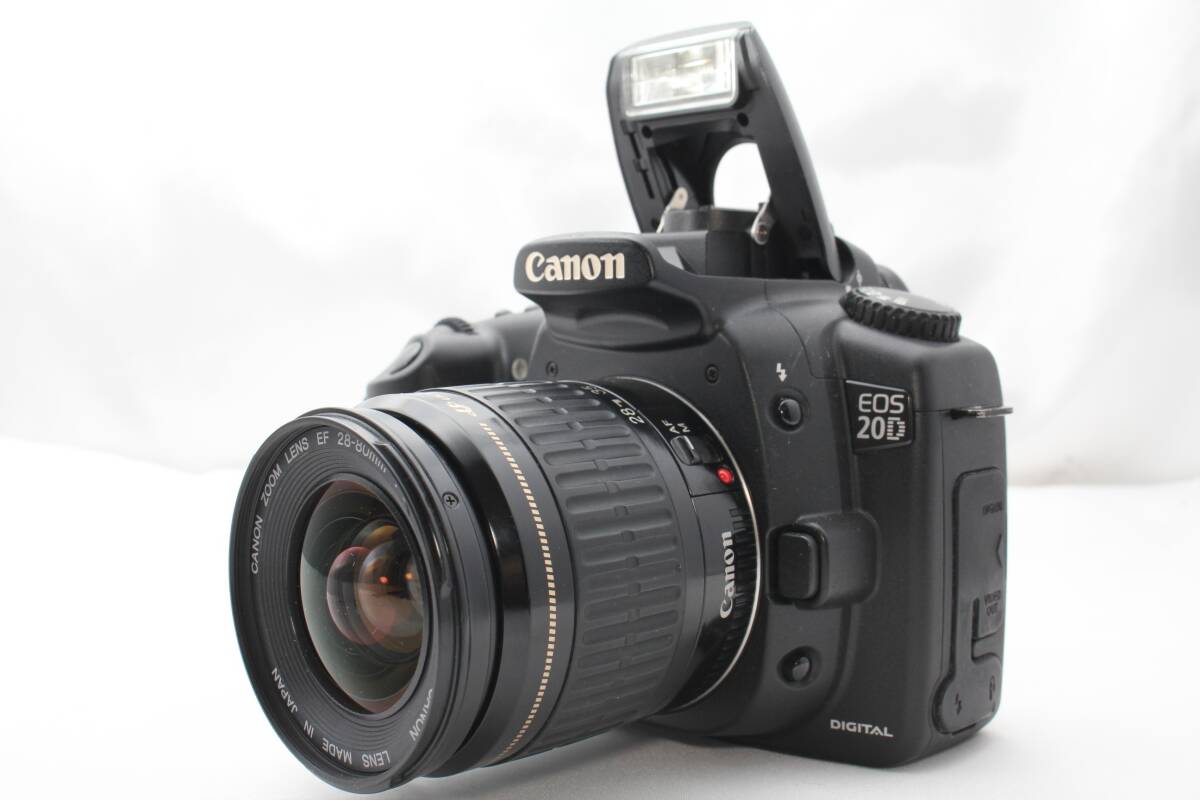 ★【限定！美品 レンズセット】 Canon EOS 20D ★ EF28-80mm F3.5-5.6 II USM_画像1