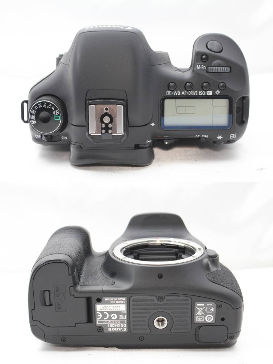 ★【限定！美品 スターティングセット CFカード付き】 Canon EOS 7D ★ EF-S18-55mm IS EF55-200mm II USM_画像6