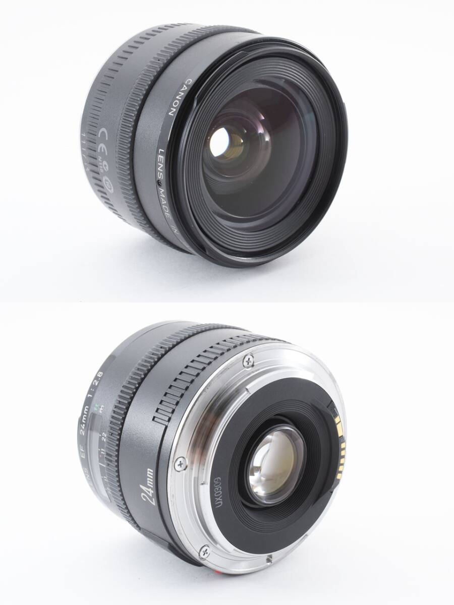 ★【限定！美品 単焦点レンズ】 Canon EF24ｍｍ F2.8 ★ 2112543の画像8