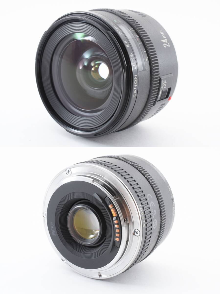 ★【限定！美品 単焦点レンズ】 Canon EF24ｍｍ F2.8 ★ 2112544の画像7