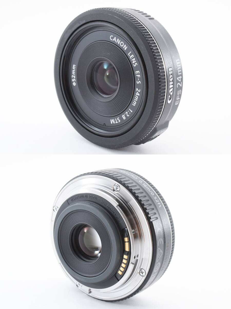 ★【限定！美品 超人気 パンケーキ】 Canon EF-S24ｍｍ F2.8 STM ★ EF-S2428STM ★ 2112547の画像7