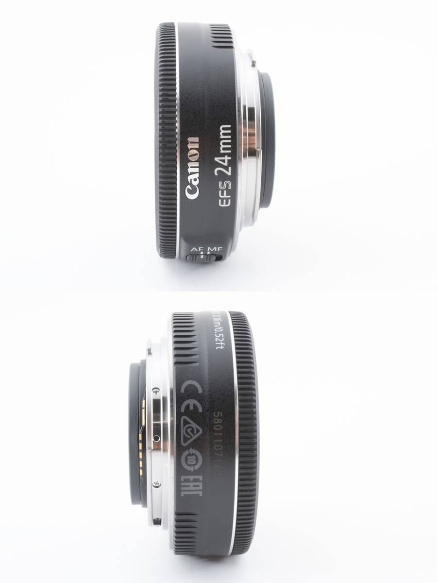 ★【限定！美品 超人気 パンケーキ】 Canon EF-S24ｍｍ F2.8 STM ★ EF-S2428STM ★ 2112547の画像9